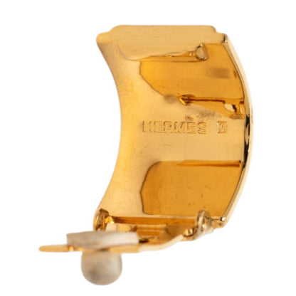 Earrings Gold-Tone Metal