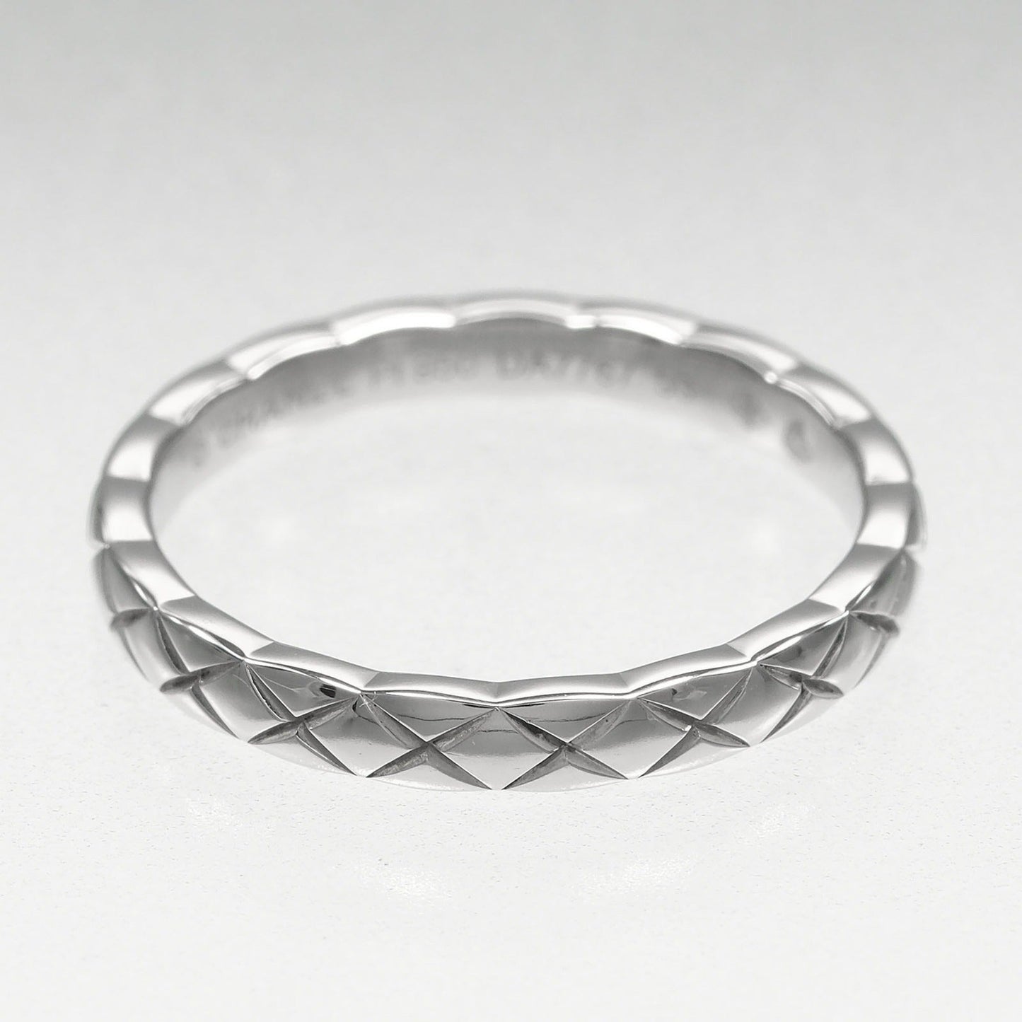 Coco Crush Ring Platinum Small
