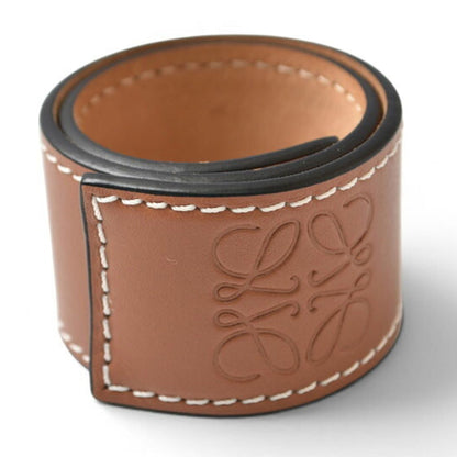 Charm Bracelet Leather Brown
