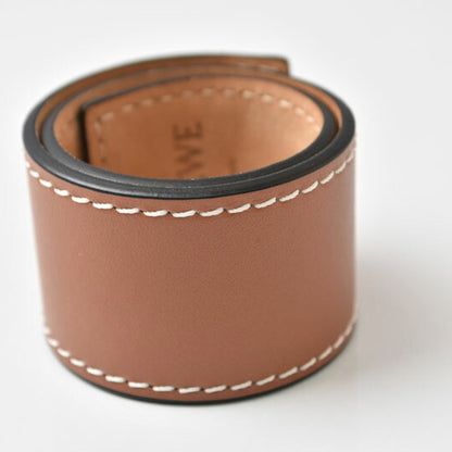 Charm Bracelet Leather Brown