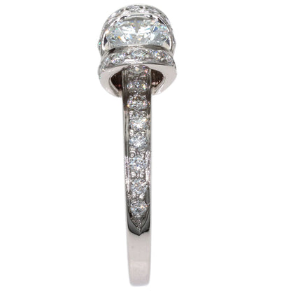 Ribbon Ring Platinum