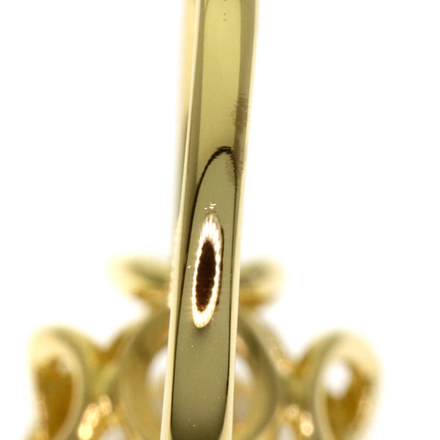 Kiss Around Ring 18K Yellow Gold with Pearl