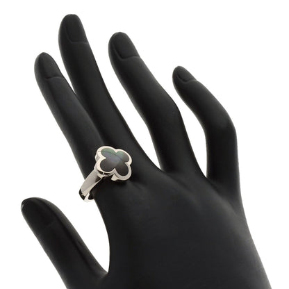 Alhambra Ring 18K White Gold and Mother of Pearl