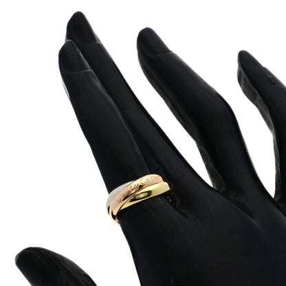Trinity Ring 18K Yellow Gold and 18K White Gold