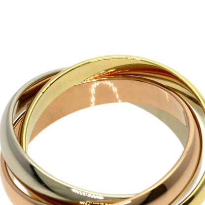 Trinity Ring 18K Yellow Gold and 18K White Gold
