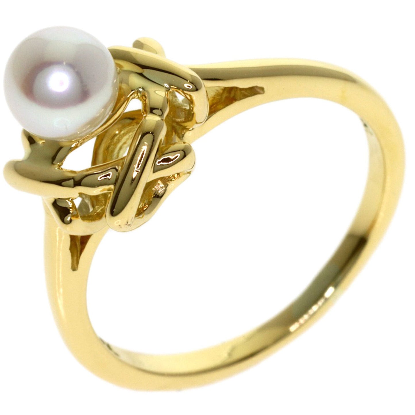 Ring 18K Yellow Gold with Pearl
