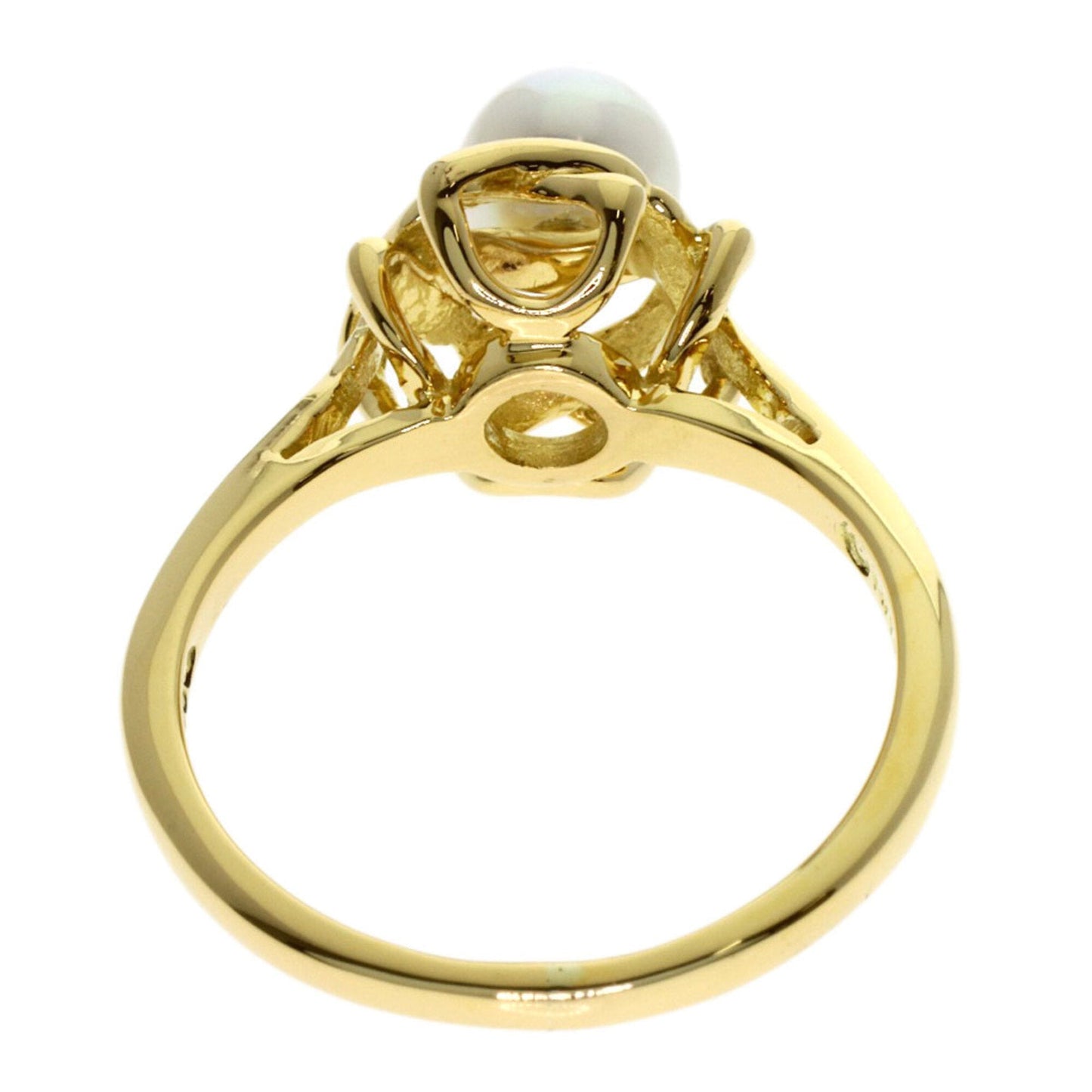 Ring 18K Yellow Gold with Pearl