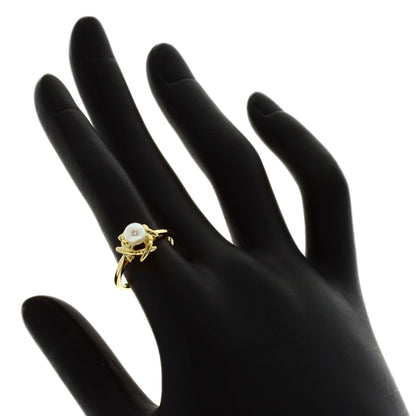 Ring 18K Yellow Gold with Pearl