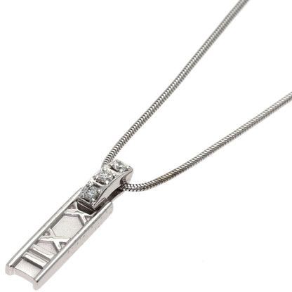 Atlas Pendant Necklace 18K White Gold