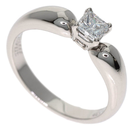 Square Princess Cut Diamond Ring Platinum
