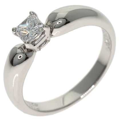 Square Princess Cut Diamond Ring Platinum