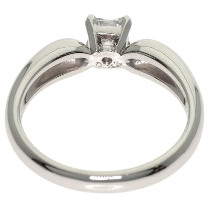 Square Princess Cut Diamond Ring Platinum