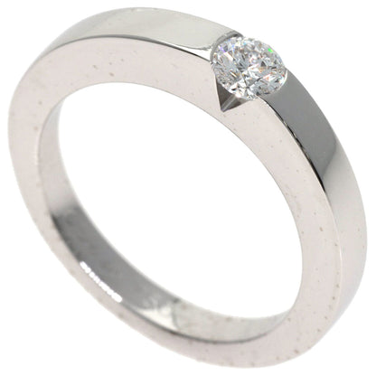 Band Ring 18K White Gold with Diamond