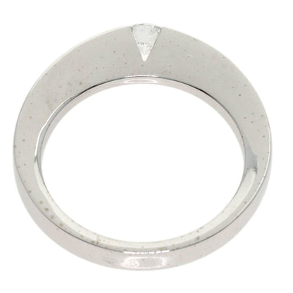 Band Ring 18K White Gold with Diamond