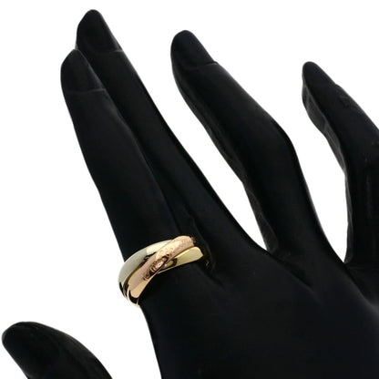 Trinity Ring 18K Yellow Gold and 18K White Gold