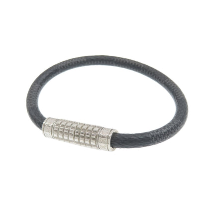 Charm Bracelet Canvas and Damier Graphite Gray