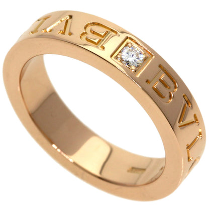 Double Ring 18K Rose Gold with Diamond