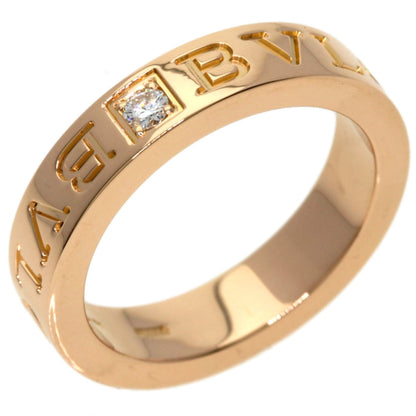 Double Ring 18K Rose Gold with Diamond