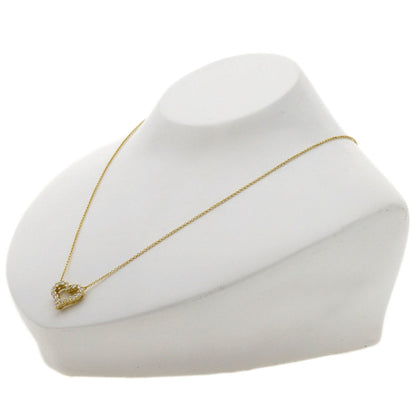 Sentimental Heart Pendant Necklace 18K Yellow Gold