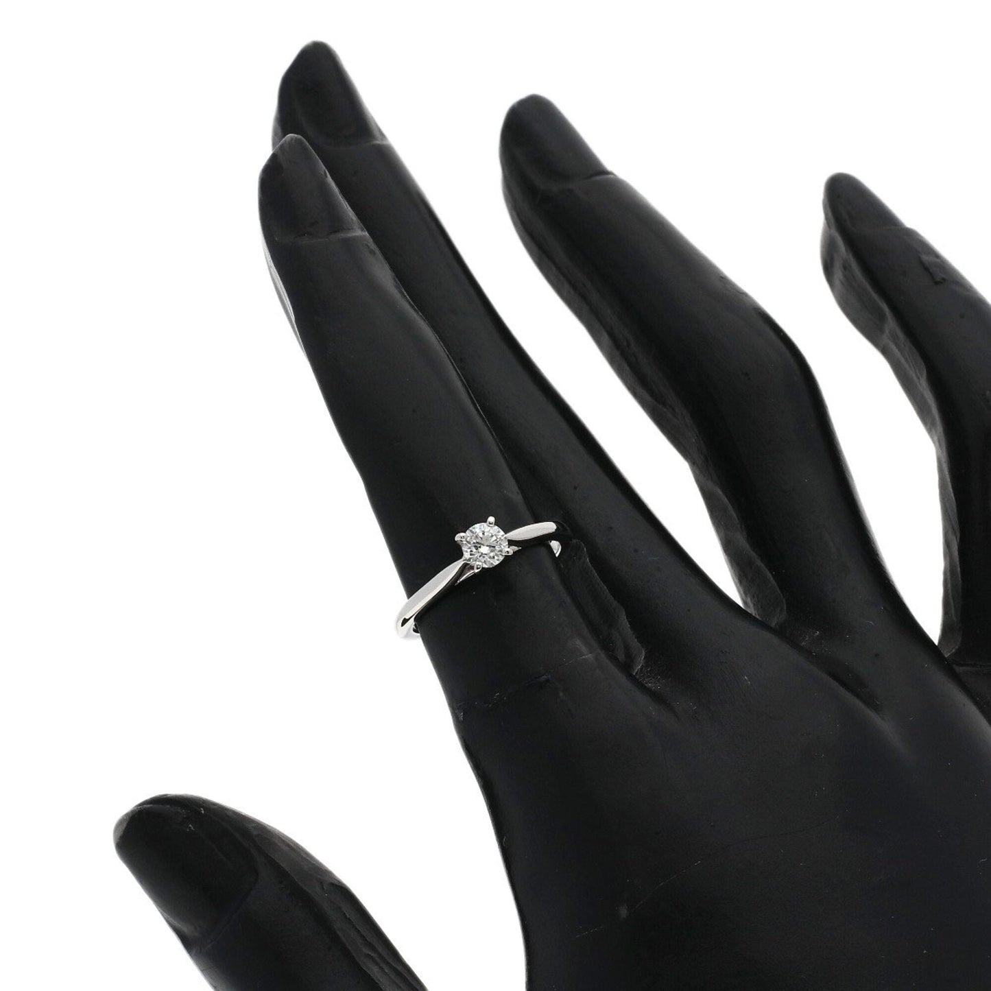 Solitaire Diamond Ring Platinum