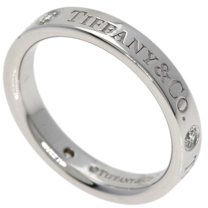 Band Ring Platinum with Diamond