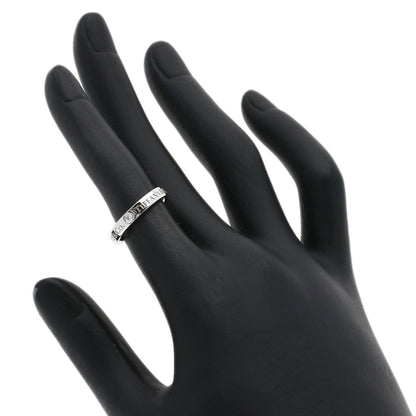 Band Ring Platinum with Diamond