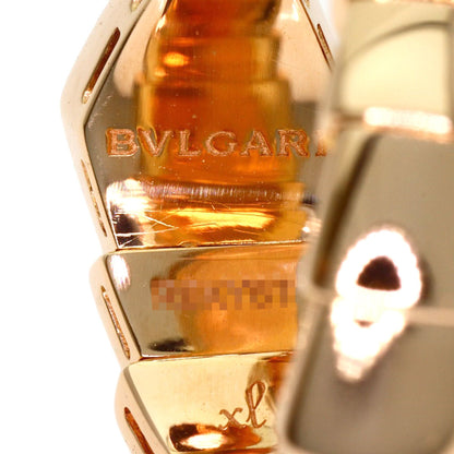 Serpenti Viper Ring 18K Rose Gold with Diamonds