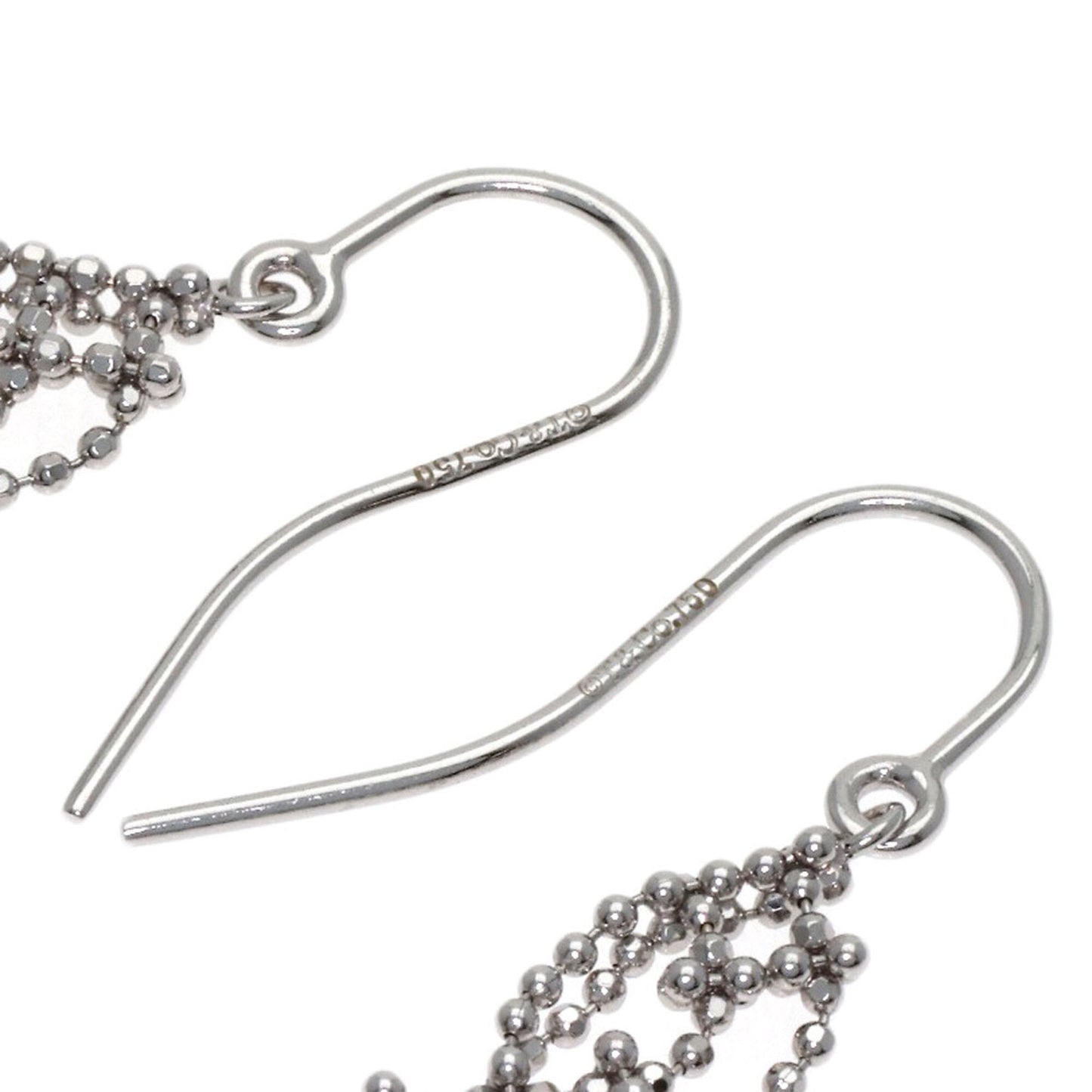 Earrings 18K White Gold