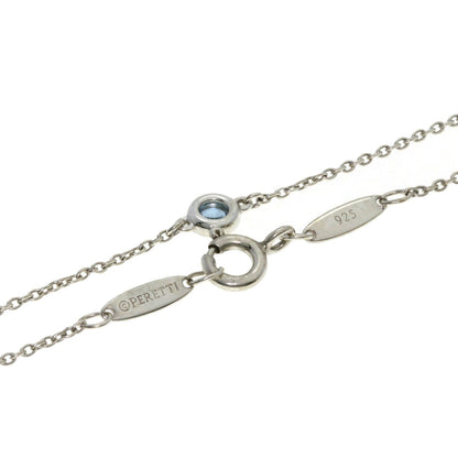 Elsa Peretti Diamonds By The Yard Pendant Necklace Sterling Silver