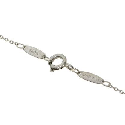 Elsa Peretti Diamonds By The Yard Pendant Necklace Sterling Silver