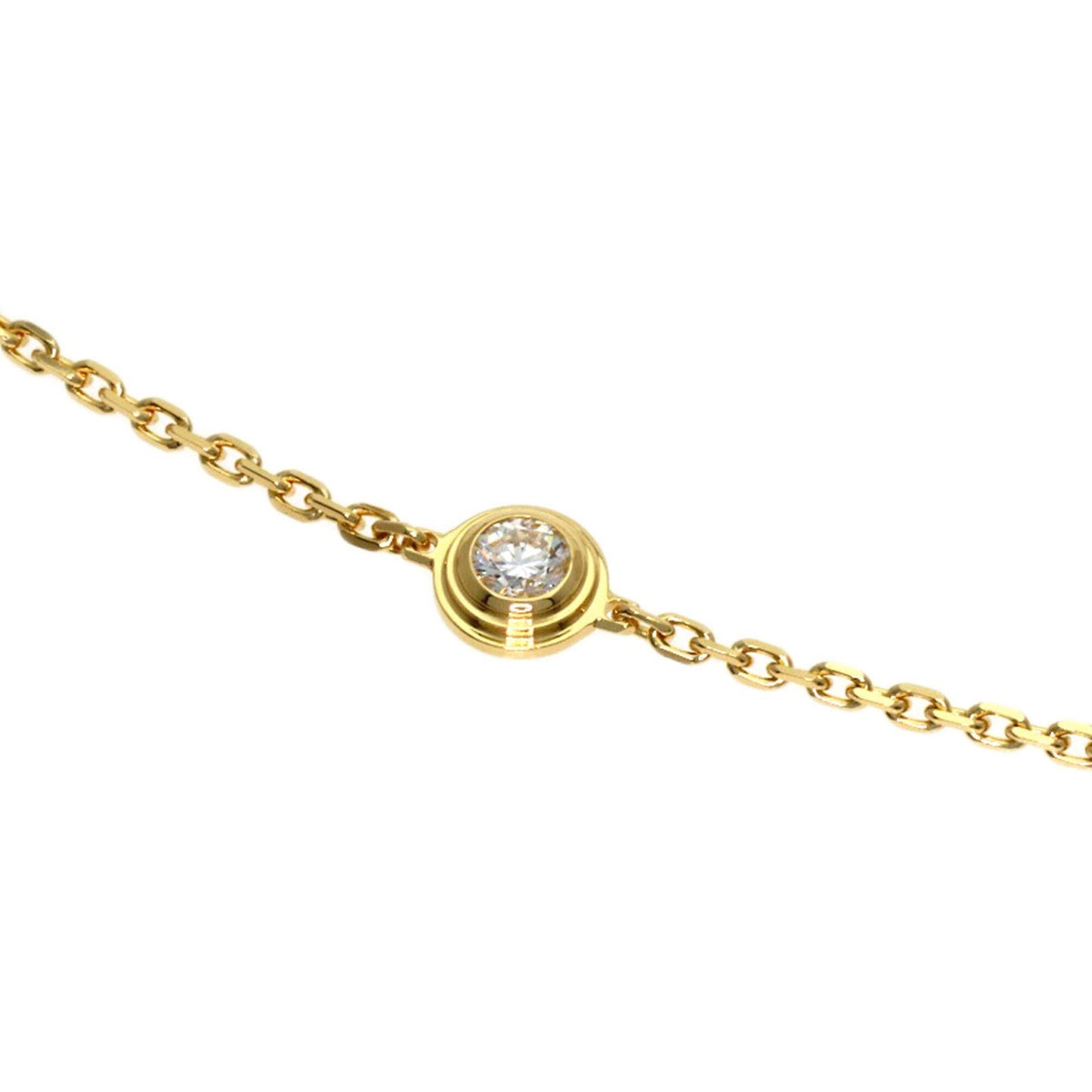 Bracelet 18K Yellow Gold Mini with Diamond