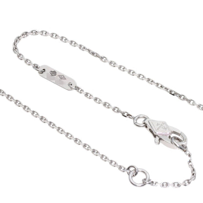 Sweet Alhambra Pendant Necklace 18K White Gold