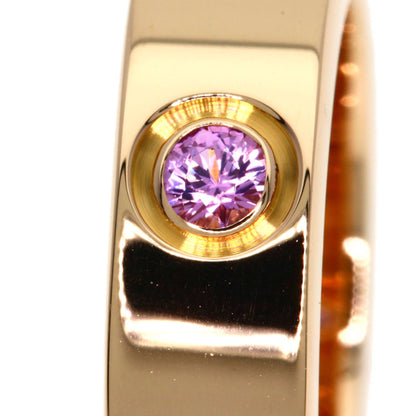 Love Ring 18K Rose Gold with Sapphire