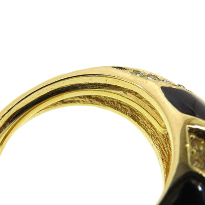 Ring Metal With Rhinestone