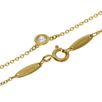 Elsa Peretti Diamonds By The Yard Pendant Necklace 18K Yellow Gold and Diamond