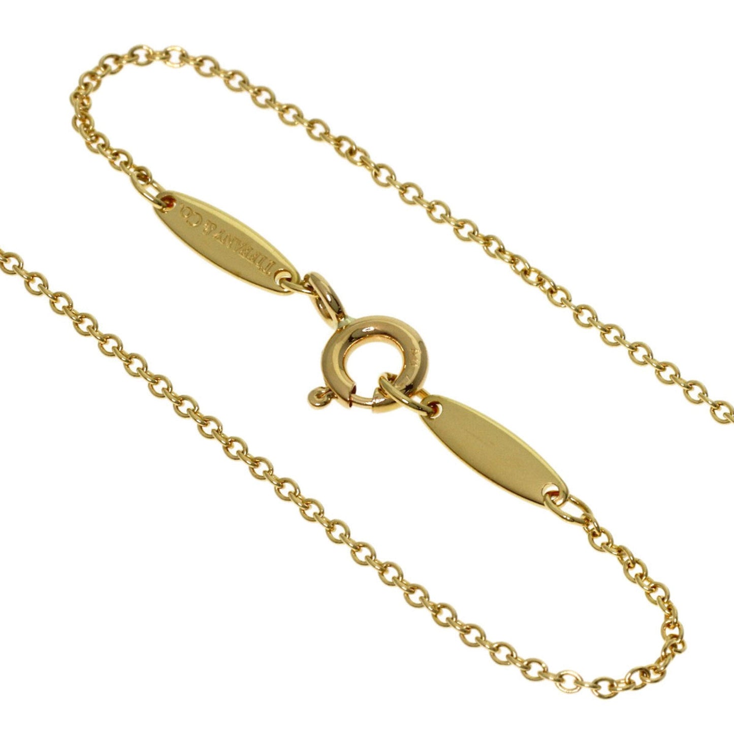 Elsa Peretti Diamonds By The Yard Pendant Necklace 18K Yellow Gold and Diamond