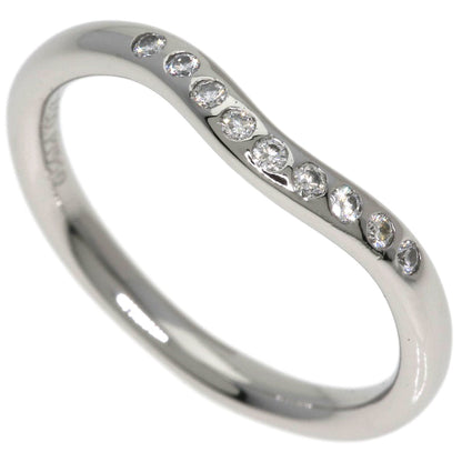 Curved Band Ring Platinum