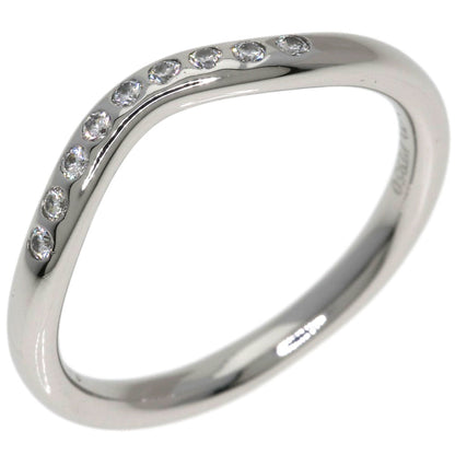 Curved Band Ring Platinum