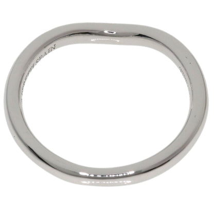 Curved Band Ring Platinum