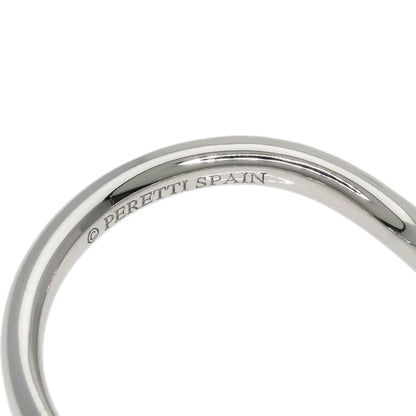 Curved Band Ring Platinum
