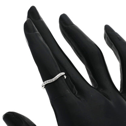 Curved Band Ring Platinum