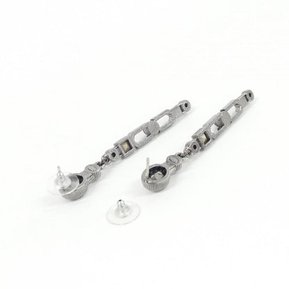 Earrings Silver-Tone Metal