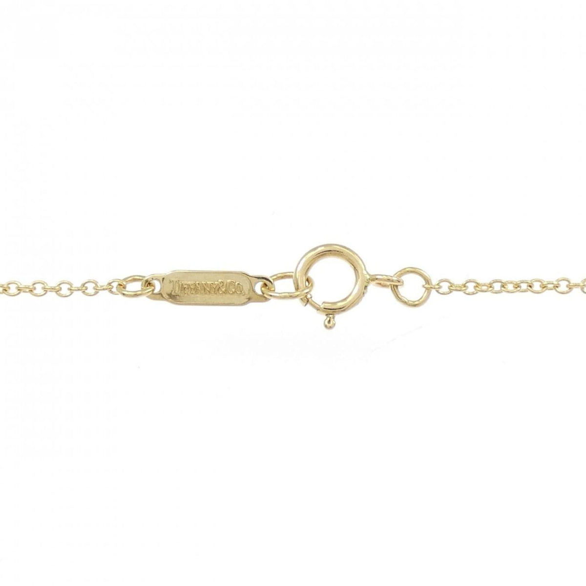 Pendant Necklace Platinum and 18K Yellow Gold with Diamond
