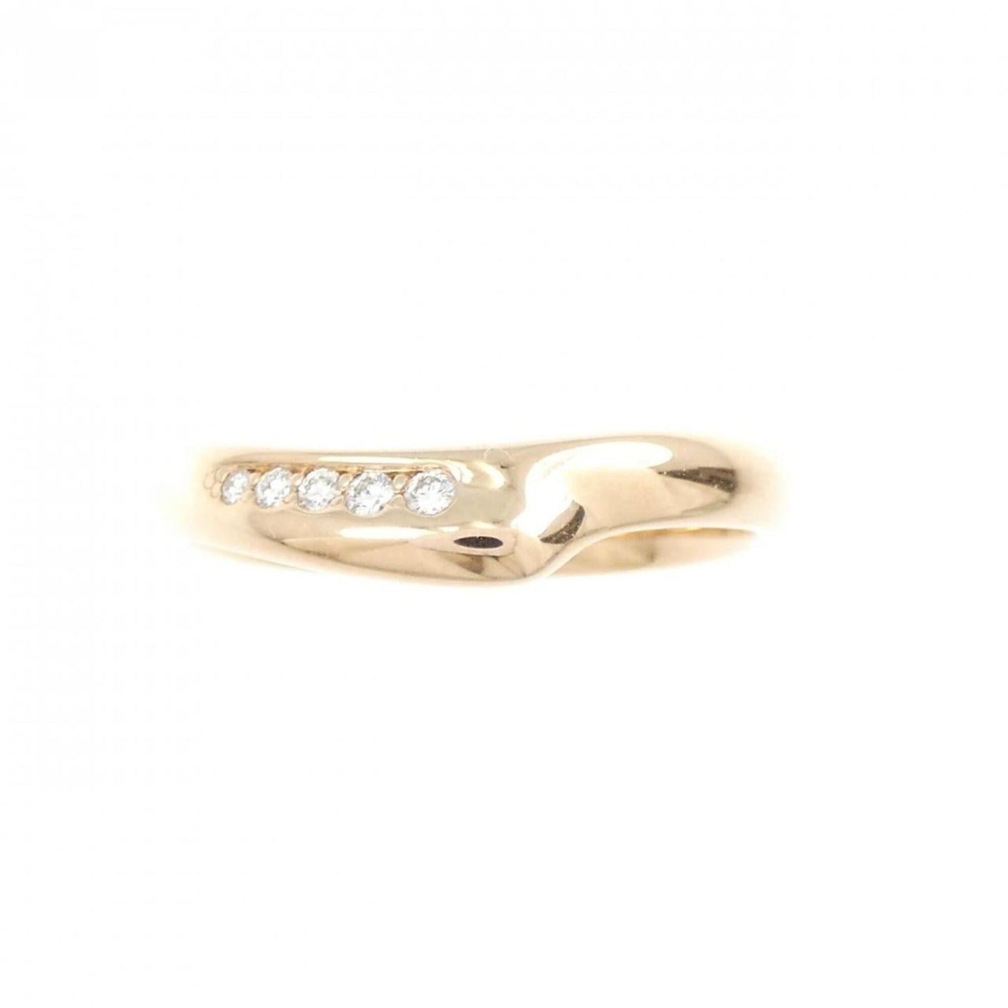 Open Heart Ring 18K Rose Gold 3.9mm