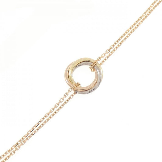 Trinity Bracelet 18K Tricolor Gold