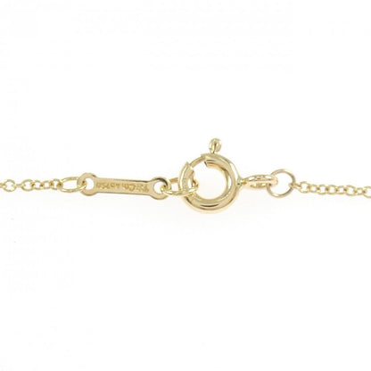 Olive Leaf Pendant Necklace 18K Yellow Gold