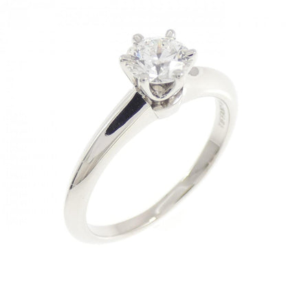 Solitaire Ring Platinum with Diamond