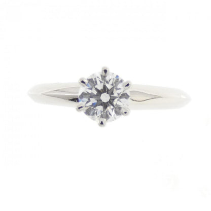 Solitaire Ring Platinum with Diamond