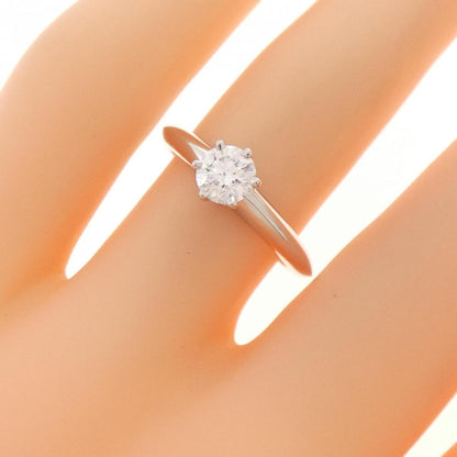 Solitaire Ring Platinum with Diamond