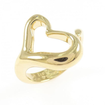Open Heart Ring 18K Yellow Gold 15.8mm